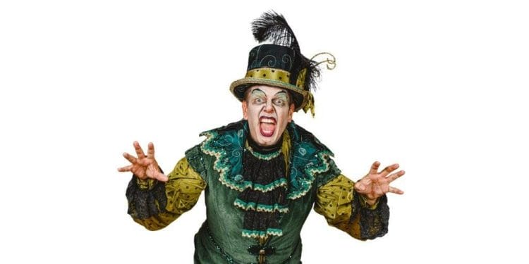 Mark Carter will star as Fleshcreep in Godalming’s first professional family pantomime Jack and the Beanstalk