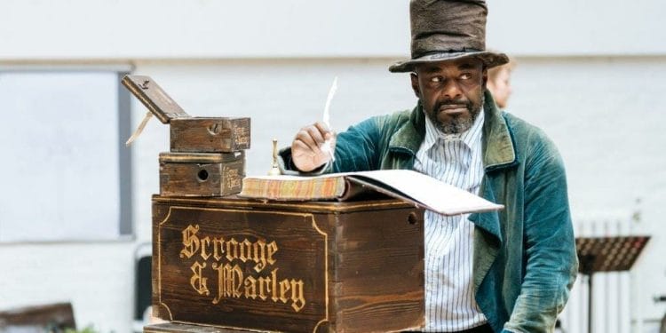 A Christmas Carol at The Old Vic in Rehearsal