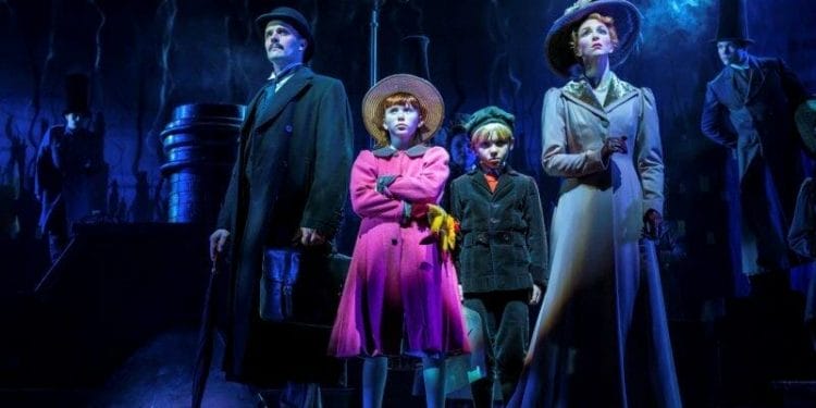 Joseph Millson Amy Griffiths and Company in Mary Poppins Photograph Johan Persson