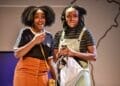 Renee Bailey Lea and Nneka Okoye Nene in Unknown Rivers at Hampstead Downstairs. Photo credit Robert Day.
