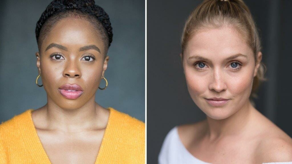 Helen Aluko and April Hughes Lipstick at Southwark Playhouse Helen Aluko and April Hughes Lipstick at Southwark Playhouse