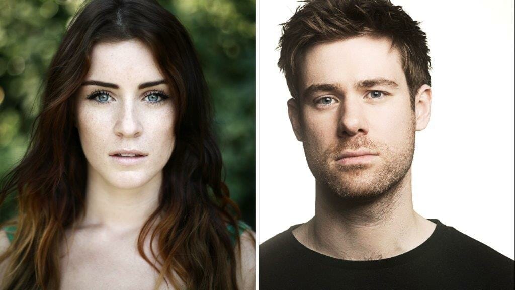 Lucie Jones and David Hunter
