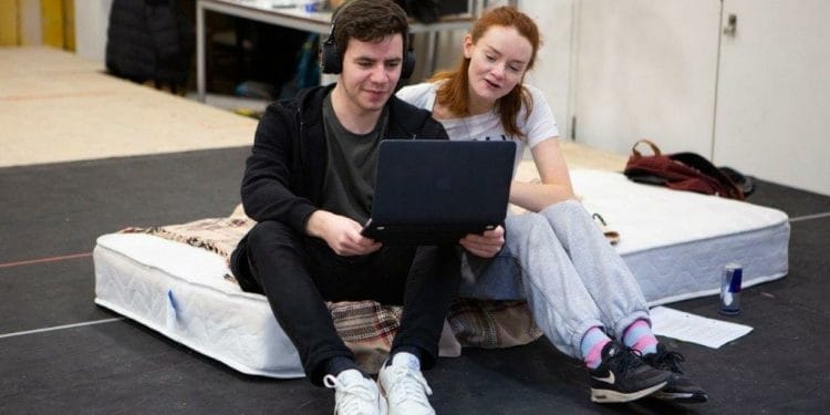 The Haystack Hampstead Theatre in Rehearsal
