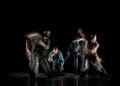 BalletBoyz presents Deluxe Ripple. Will Thompson centre. Credit George Piper