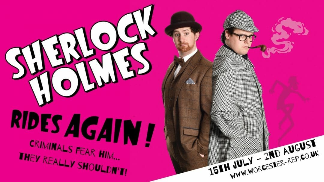 Sherlock Holmes Rides Again at The Commandery Gardens, Worcester