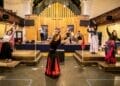 Zorro the Musical in rehearsal. Manchester Hope Mill Mar Apr. © Pamela Raith Photography