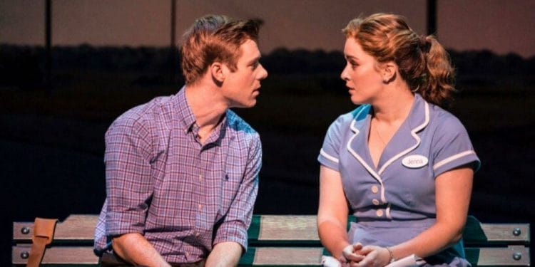 David Hunter and Lucie Jones in Waitress c. Johan Persson