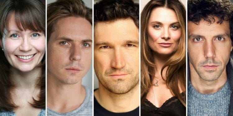 Emma Carter Joins Joe Thomas Bo Poraj Louise Marwood And Alex Gaumond in Whats In a Name