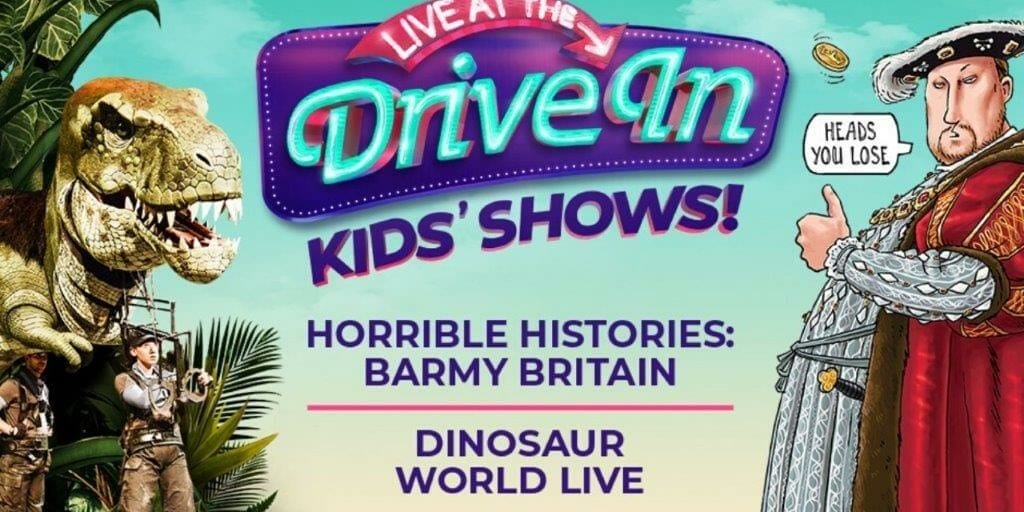 Horrible Histories Barmy Britain And Dinosaur World Live To Play The Drive In This Summer