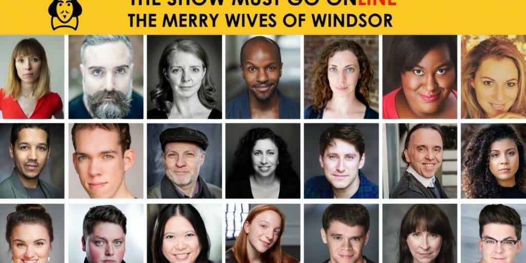 The Cast of The Merry Wives of Windsor