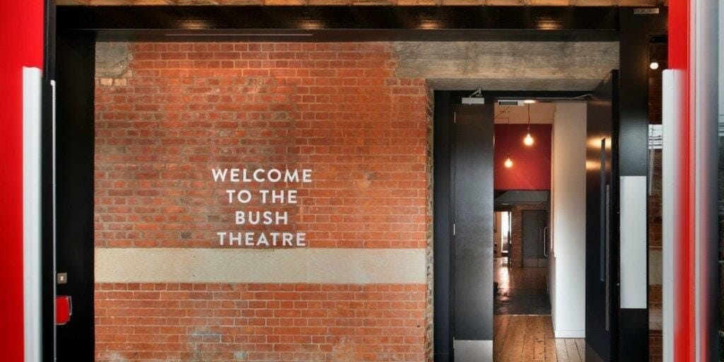 Bush Theatre market entrance Photo by Philip Vile