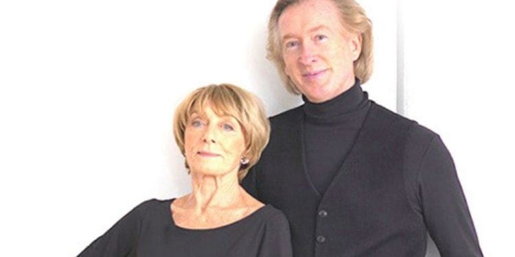 Dame Gillian Lynne and Peter Land Photo Gregory Heisle