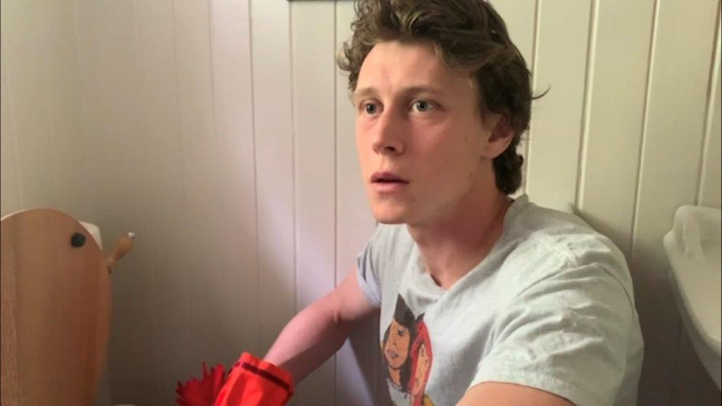 George MacKay in Burn by Chris Thompson