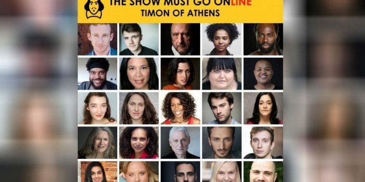 The Show Must Go Onlines Cast of Timon of Athens