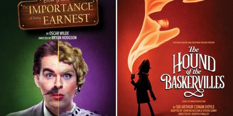Barn Theatre and Everyman Theatre to Tour The Importance of Being Earnest and The Hound of The Baskervilles