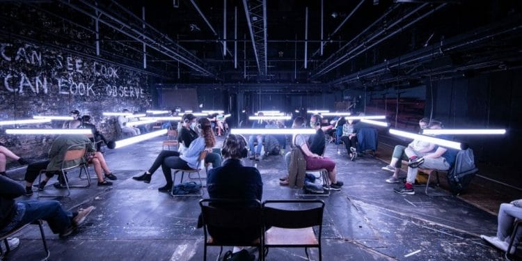 Blindness at the Donmar Warehouse photo Helen Maybanks