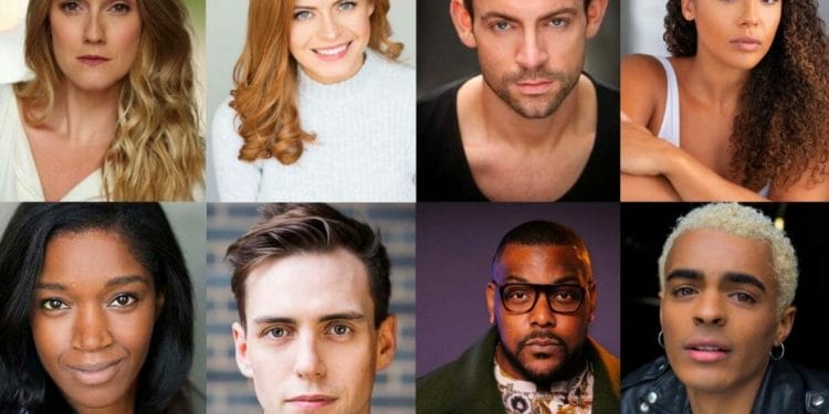 The cast of West End Musical Christmas – Live At The Palace Theatre