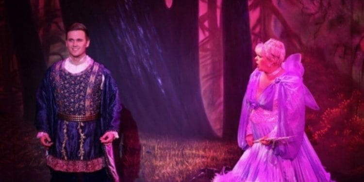 Chrissy Rock and Chris Pym in Sleeping Beauty c. Polka Dot Pantomimes