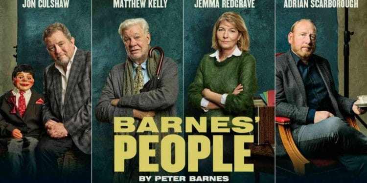 Original Theatre Company and Perfectly Normal Productions present the first revival of Barnes People