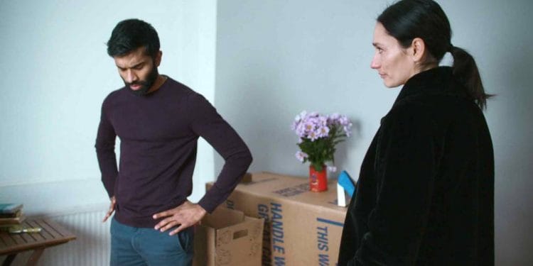 Nikesh Patel and Sian Clifford in Good Grief