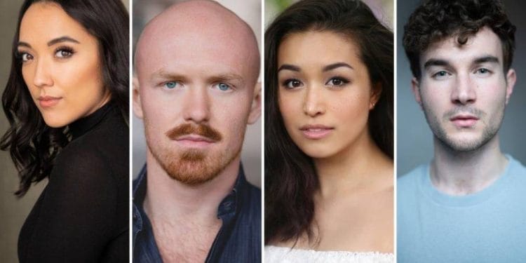 Cast of From Here a New British Musical