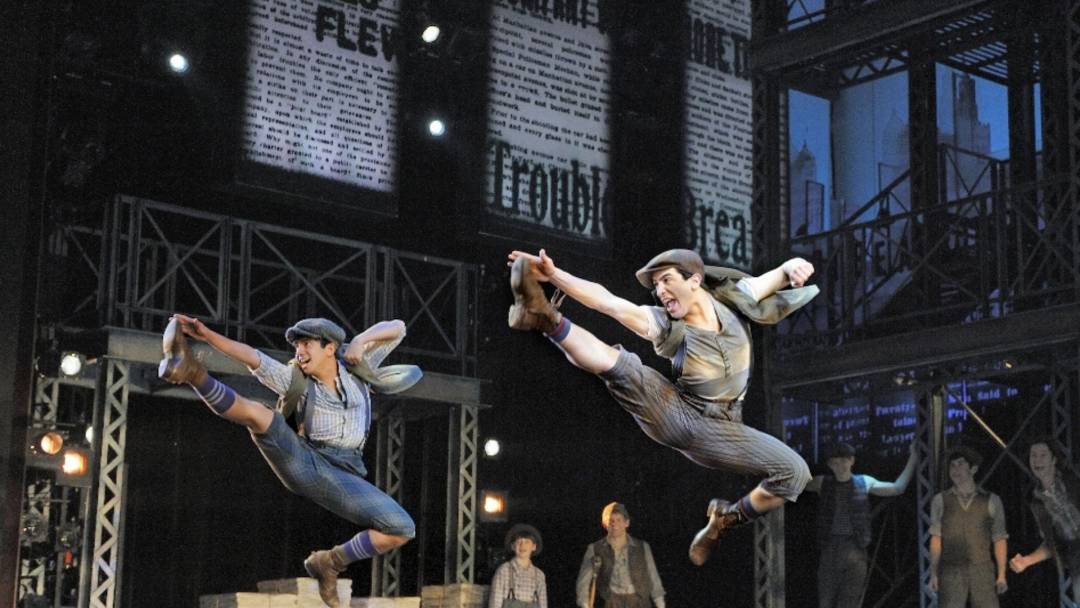 NEWSIES Broadway Photo by Deen van Meer