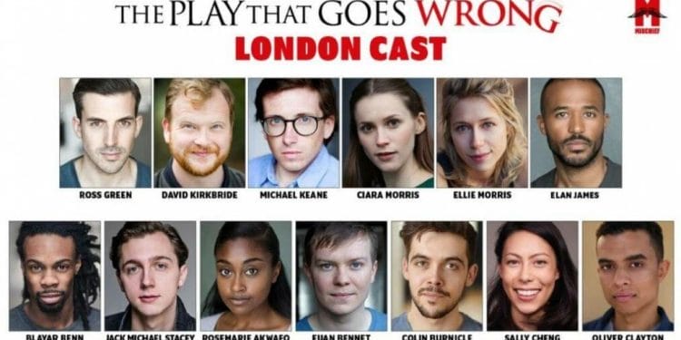 The Play That Goes Wrong Cast