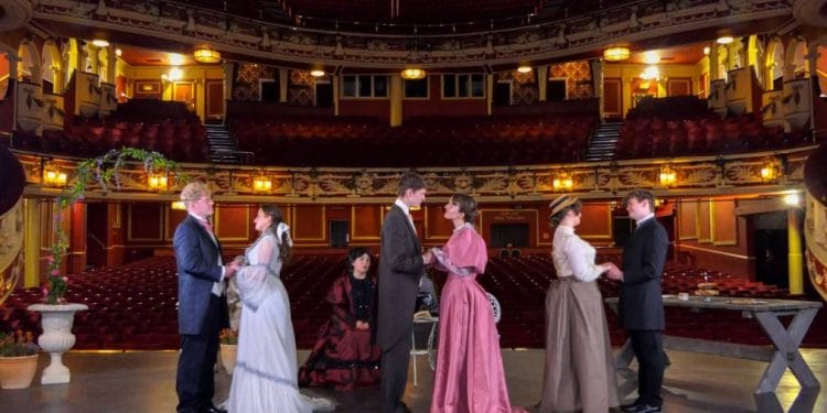 The Importance of Being Earnest filmed at the Sunderland Empire