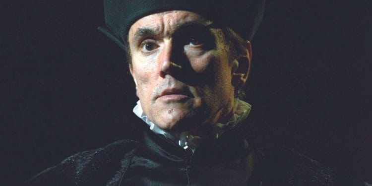 Ben Miles as Thomas Cromwell in Bring up the Bodies photo by Keith Pattison