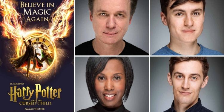 Jamie Ballard Dominic Short Michelle Gayle and Luke Sumner star in Harry Potter and The Cursed Child