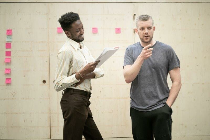 First Look: Omari Douglas And Russell Tovey In Rehearsal For ...