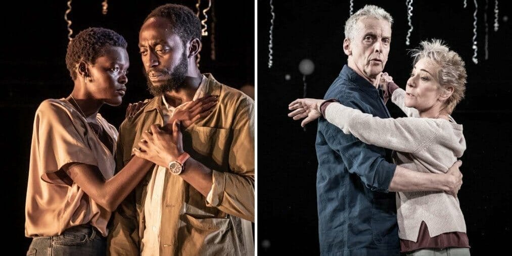 Sheila Atim and Ivanno Jeremiah and Zoe Wanamaker and Peter Capaldi Constellations at The Vaudeville Theatre credit Marc Brenner