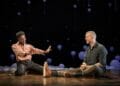 Omari Douglas and Russell Tovey in CONSTELLATIONS. Directed by Michael Longhurst. Photo by Marc Brenner