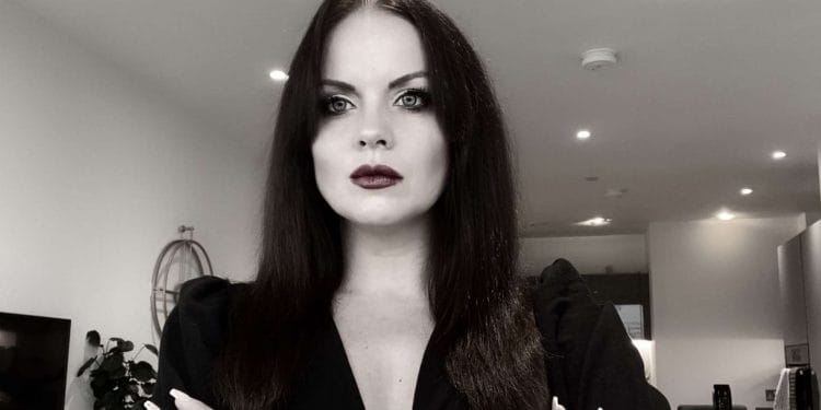 Joanne Clifton as Morticia Addams