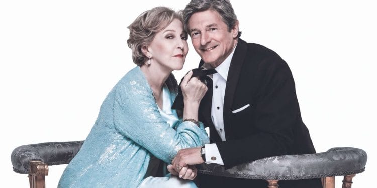 Patricia Hodge and Nigel Havers PRIVATE LIVES credit John Swannell