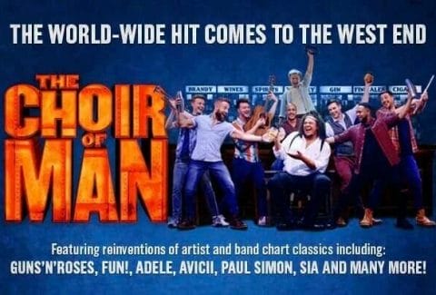 The Choir of Man Tickets at the Arts Theatre