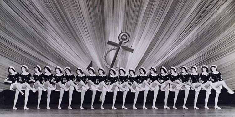 The Tiller Girls at the London Palladium 1950s