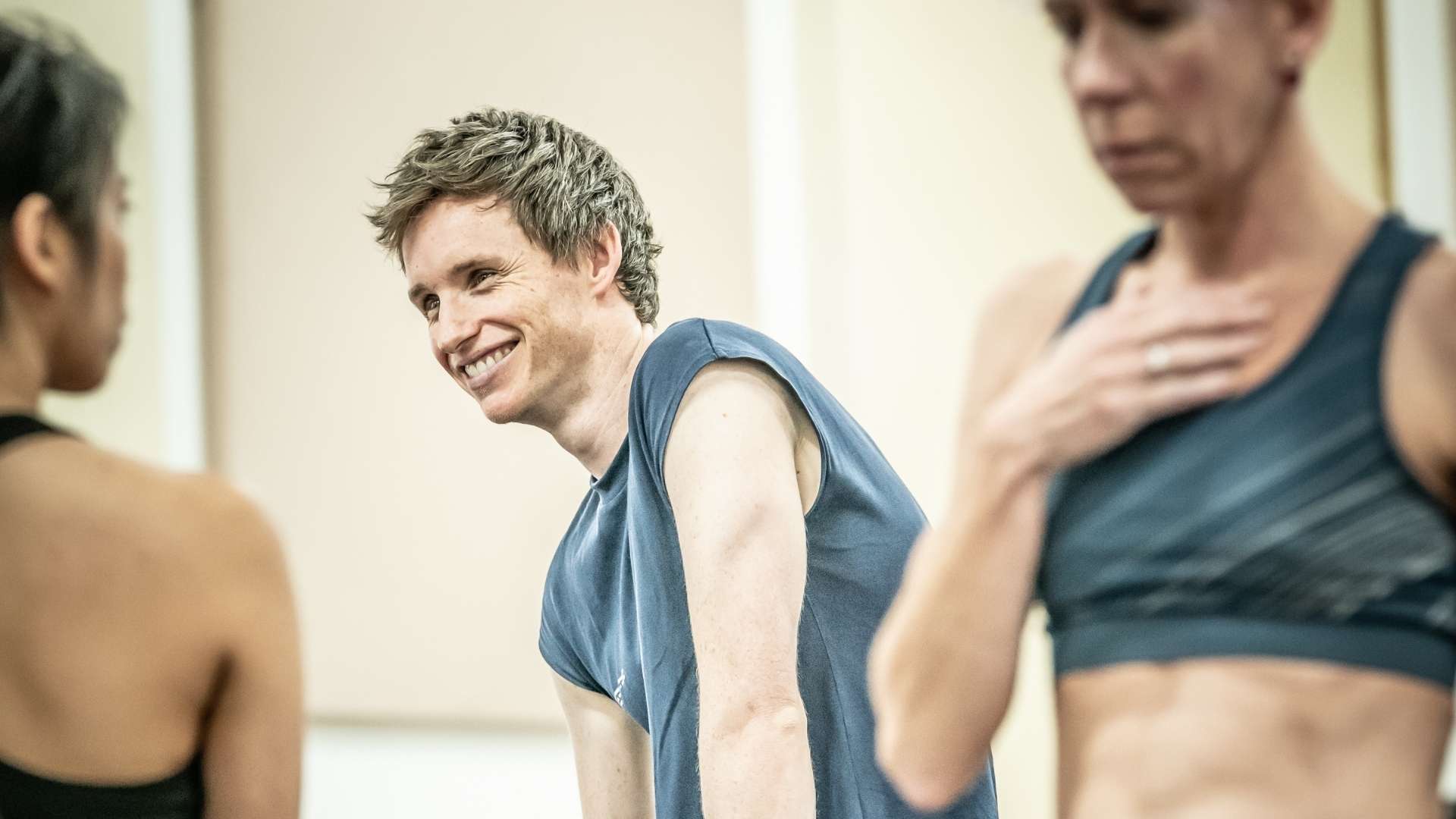CABARET In Rehearsal. Eddie Redmayne The Emcee. Photo Marc Brenner