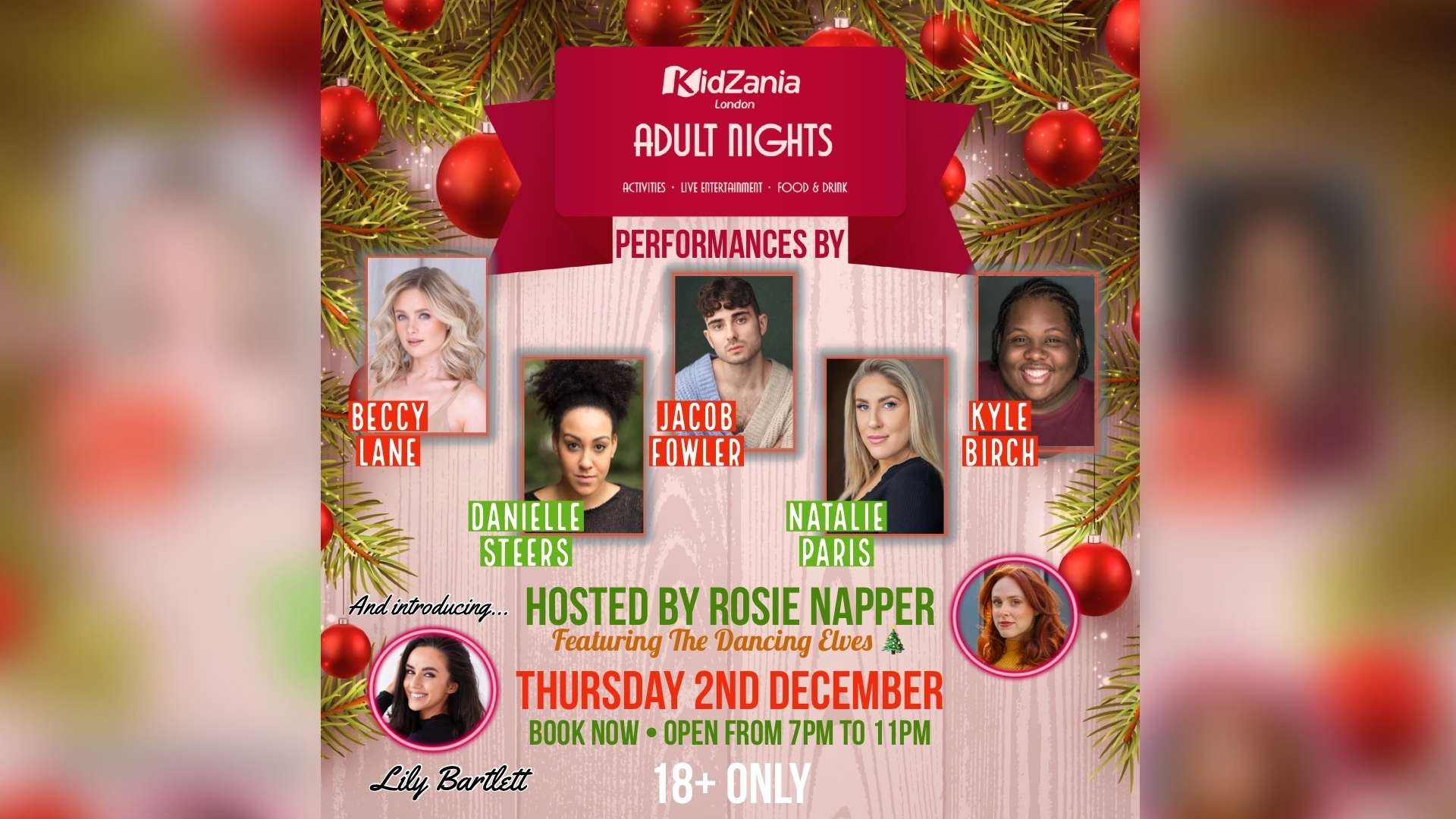 Future Spotlight Christmas Adult Nights