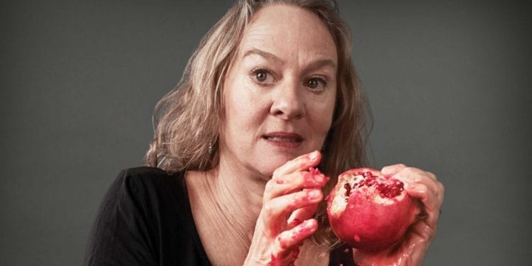 Niamh Cusack in The Seven Pomegranate Seeds