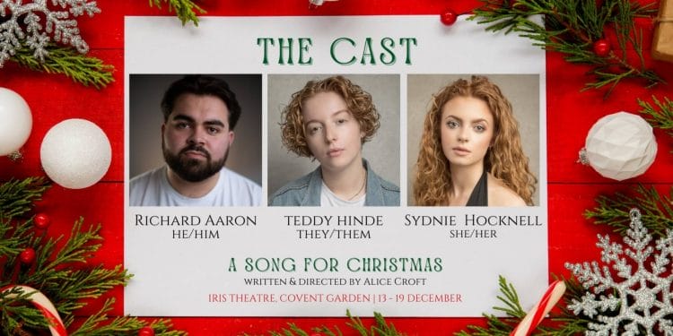 The Cast of A Song for Christmas at The POD