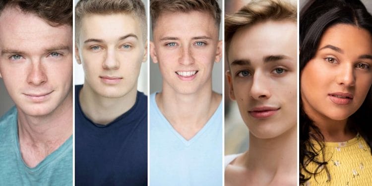 The Cast of Boys in The Buff