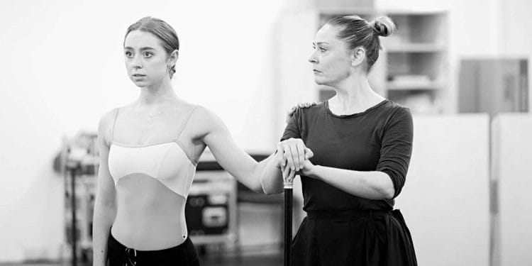 Ellie Young and Francesca Ellis Rehearsal Image
