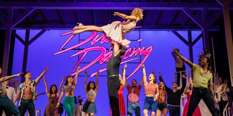 The cast of Dirty Dancing at Dominion Theatre c Mark Senior