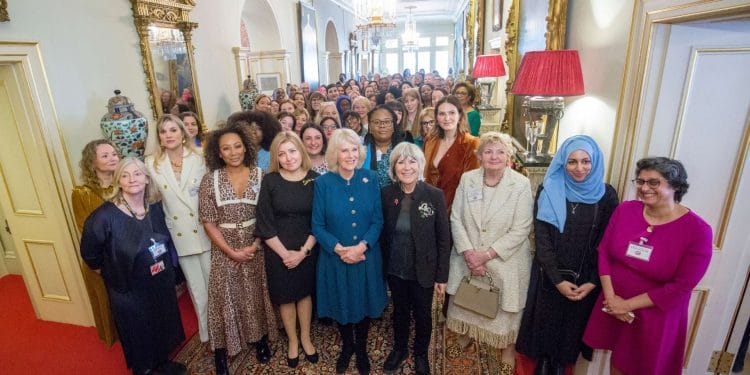 Guests at the WOW Foundations International Womens Day reception at Clarence House. Credit Ian Jones Photography.