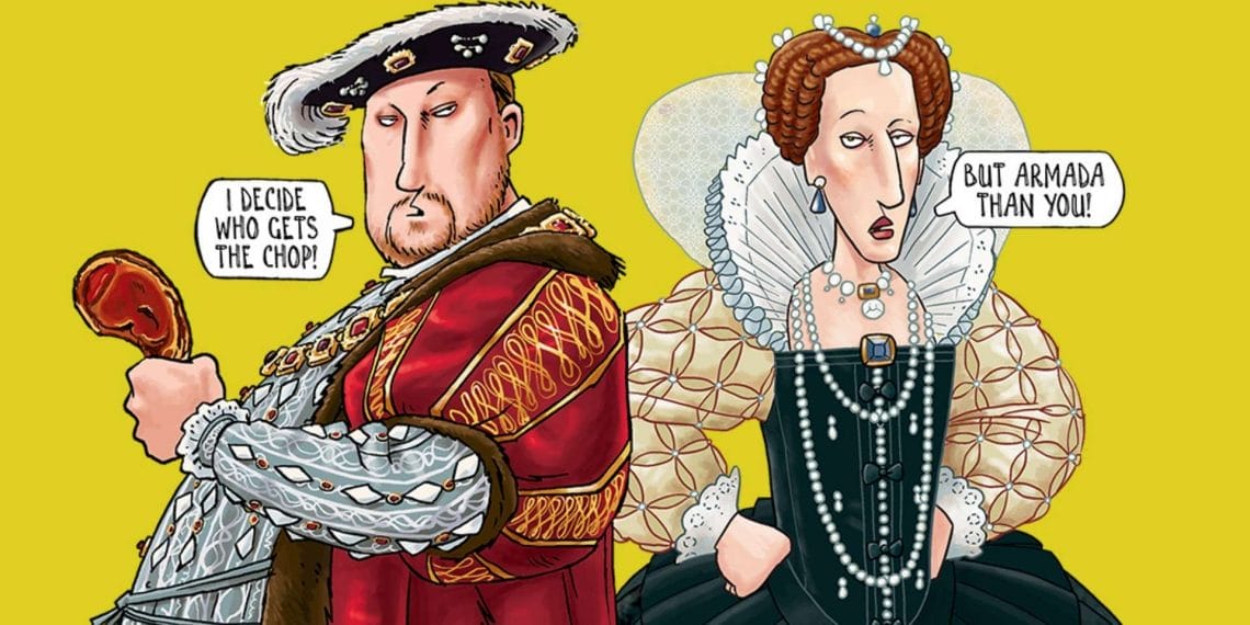 Horrible Histories Terrible Tudors will play at The Garrick Theatre