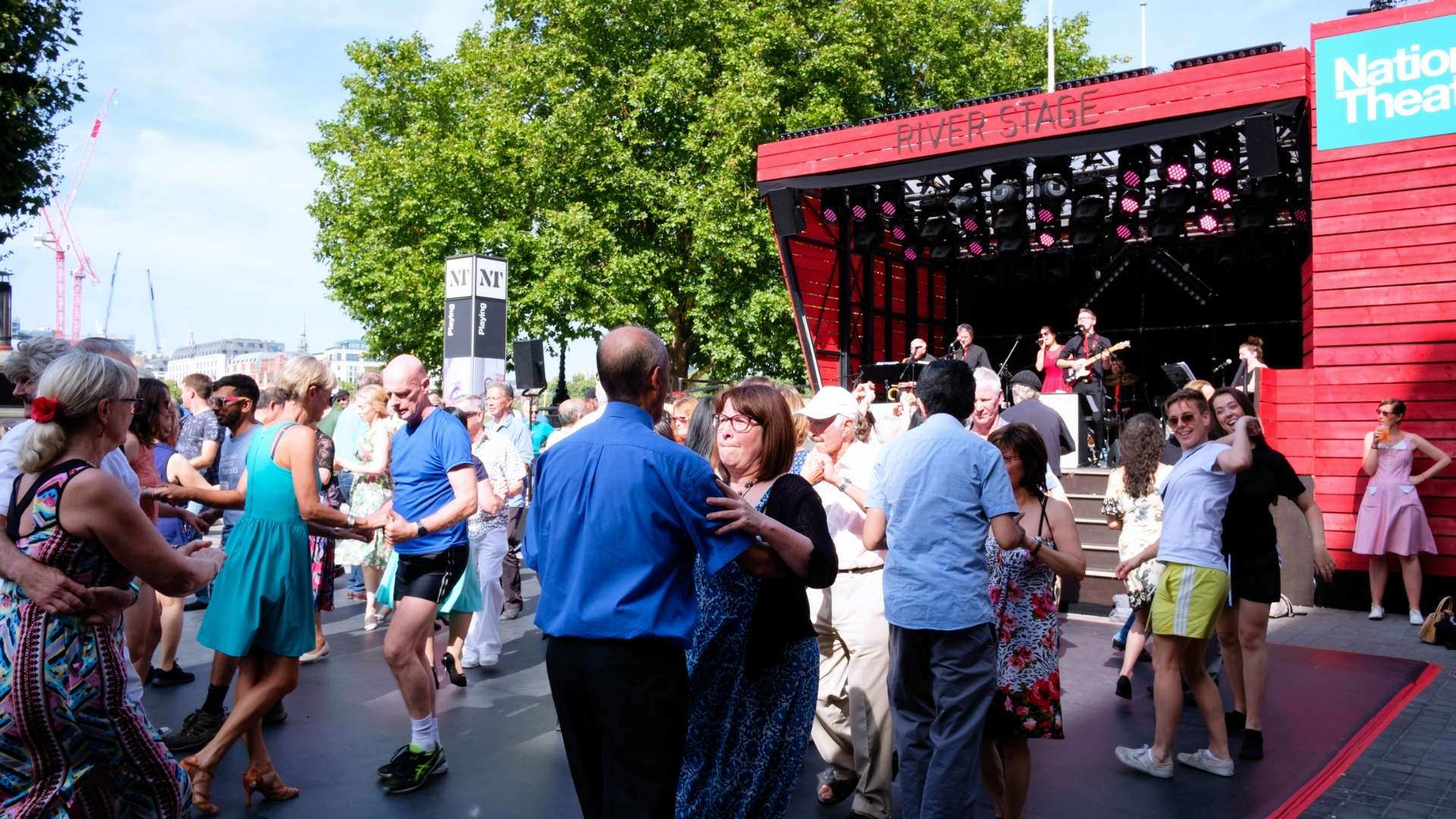 NATIONAL THEATRE RIVER STAGE Tea Dance c James Bellorini