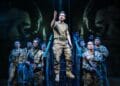 The HENRY V company in HENRY V at the Donmar Warehouse. Helen Murray