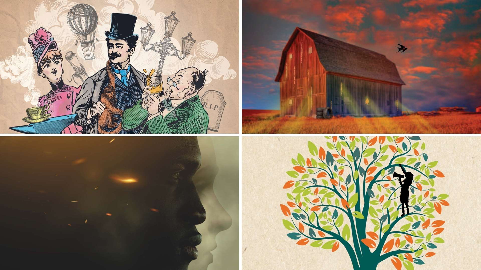 Bleak Expectations and Whistle Down The Wind form Part of Watermill