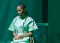 Deja Bowens in MARYS SEACOLE. Directed by Nadia Latif. Photo Marc Brenner